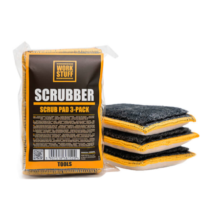Work Stuff Scrubber Pad 3pack - dwustronny pad do czyszczenia wnętrza