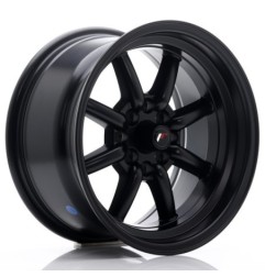Japan Racing JR19 15x8 ET0 4x100 4x114,3 Matt Black komplet 4szt + ceramika