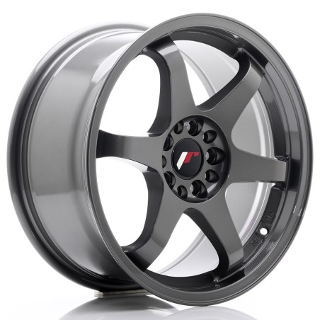 Japan Racing JR3 17x8 ET35 4x100 4x114 Gun Metal 4 sztuki ceramika gratis