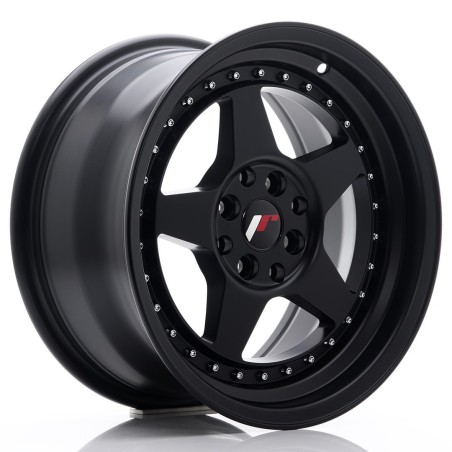 Japan Racing JR6 16x8 ET30 4x100 4x114,3 Matt Black komplet ceramika gratis