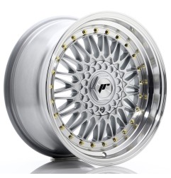 Japan Racing JR9 18x8 ET35 5x112 5x120 Silver Machined komplet + ceramika