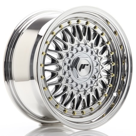 Japan Racing JR9 16x7,5 ET25 4x100 4x108 Chrome 4 sztuki komplet + ceramika
