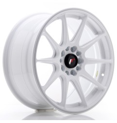 Japan Racing JR11 17x8,25 ET35 5x112 5x114,3 White komplet 4 szt + ceramika