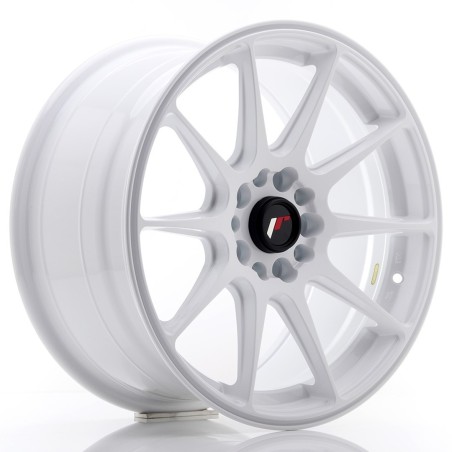 Japan Racing JR11 17x8,25 ET35 5x112 5x114,3 White komplet 4 szt + ceramika