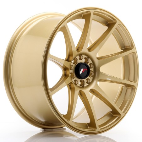 Japan Racing JR11 16x8 ET25 4x100 4x108 Gold komplet 4 sztuki + ceramika