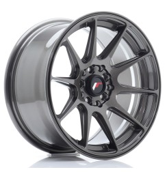 Japan Racing JR11 16x8 ET25 4x100 4x114,3 Hyper Gray komplet + ceramika