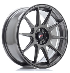 Japan Racing JR11 17x8,25 ET25 4x100 4x108 Hyper Gray komplet + ceramika