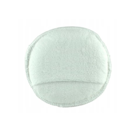 APLIKATOR mikrofibra MINI WHITE BEAR z kieszonką,