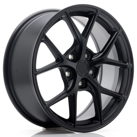 Japan Racing SL01 17x7 ET40 5x112 Matt Black komplet 4 sztuki + ceramika