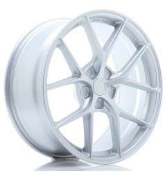 Japan Racing SL01 19x9 ET20-51 Blank Matt Silver komplet 4 sztuki ceramika