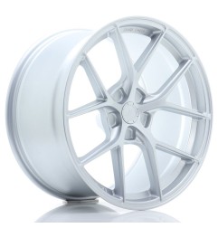 Japan Racing SL01 19x10 ET20-40 Blank Matt Silver komplet 4 sztuki ceramika