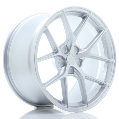 Japan Racing SL01 19x10 ET20-40 Blank Matt Silver komplet 4 sztuki ceramika