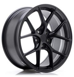 Japan Racing SL01 18x8 ET40 5x120 Matt Black komplet 4 sztuki + ceramika