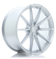 Japan Racing SL02 18x8 ET20-40 Blank Matt Silver komplet 4 sztuki ceramika