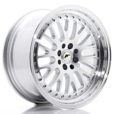 Japan Racing JR10 16x8 ET20 4x100 4x108 Silver Machined komplet + ceramika