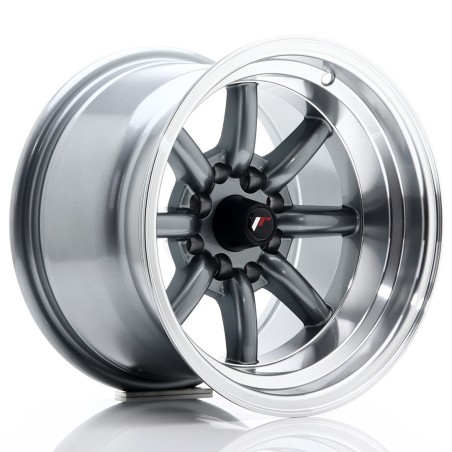 Japan Racing JR19 14x9 ET-25 4x100 4x114,3 Gun Metal kpl 4sztuki + ceramika