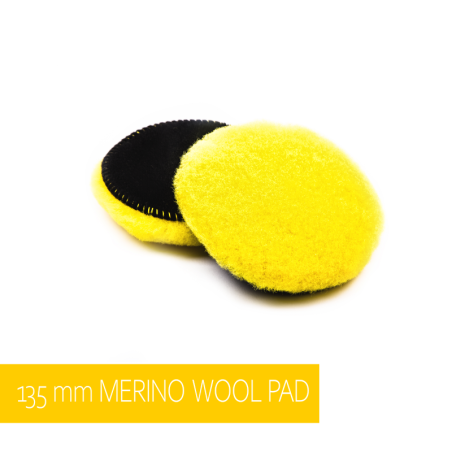 NAT Merino – silne tnące futro polerskie, żółte 135mm