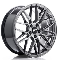 Japan Racing JR28 17x8 ET35 5x100 Hyper Black komplet 4 sztuki + ceramika