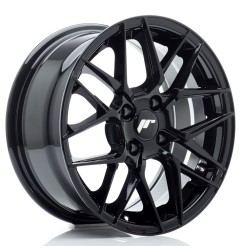 Japan Racing JR28 15x7 ET38 4x100 Gloss Black komplet 4 sztuki + ceramika