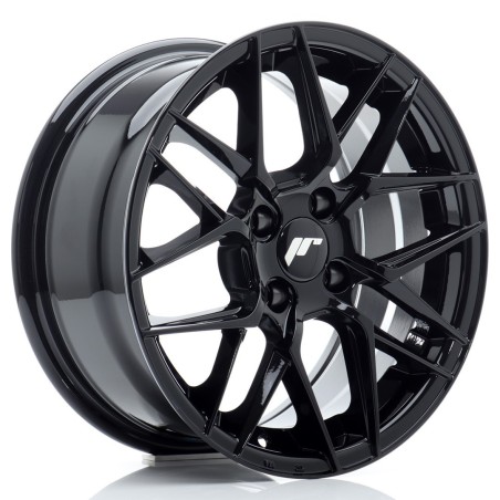 Japan Racing JR28 15x7 ET38 4x100 Gloss Black komplet 4 sztuki + ceramika