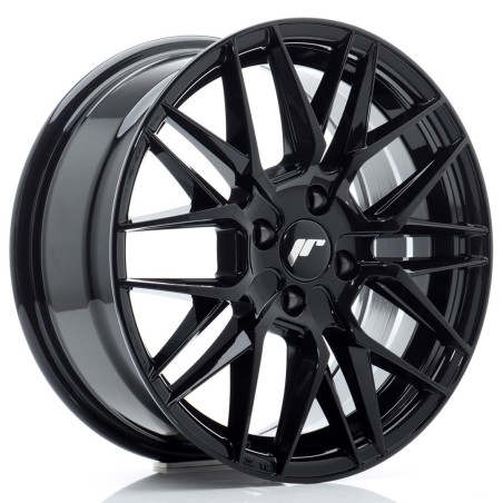 Japan Racing JR28 16x7 ET25 4x100 Gloss Black komplet 4 sztuki + ceramika