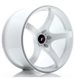 Japan Racing JR32 18x9,5 ET18 5x114,3 White komplet 4 sztuki + ceramika