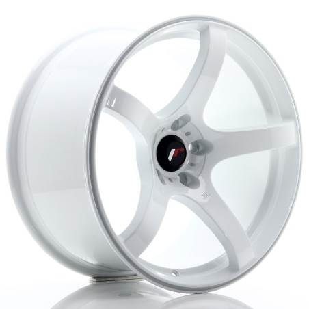 Japan Racing JR32 18x9,5 ET18 5x114,3 White komplet 4 sztuki + ceramika