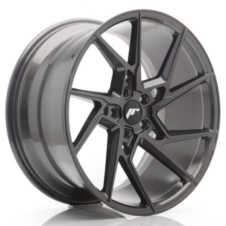 Japan Racing JR33 20x9 ET35 5x120 Hyper Gray komplet 4 sztuki + ceramika