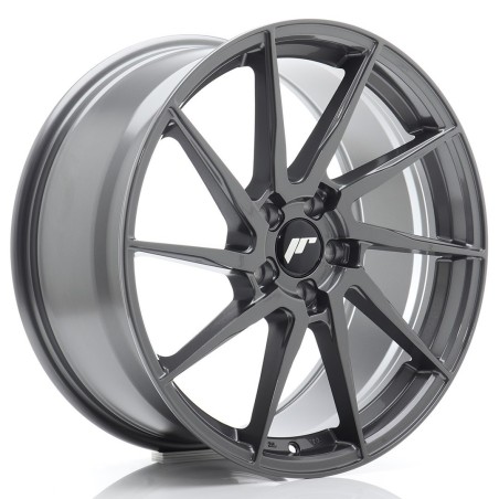 Japan Racing JR36 19x8,5 ET45 5x112 Hyper Gray komplet 4 sztuki + ceramika