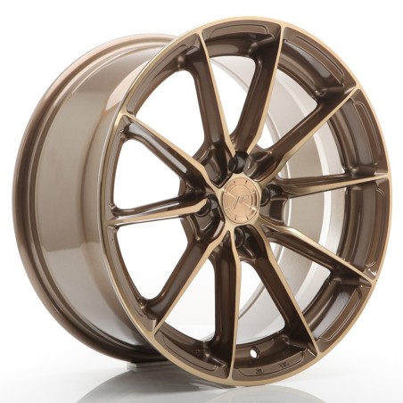 Japan Racing JR37 17x8 ET40 4x100 Platinum Bronze komplet 4 sztuki ceramika