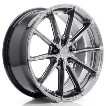 Japan Racing JR37 18x8 ET45 5x112 Hyper Black komplet 4 sztuki + ceramika