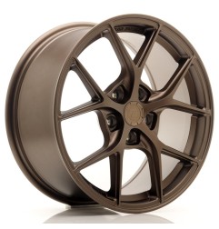 Japan Racing SL01 17x8 ET35 5x100 Matt Bronze komplet 4 sztuki + ceramika