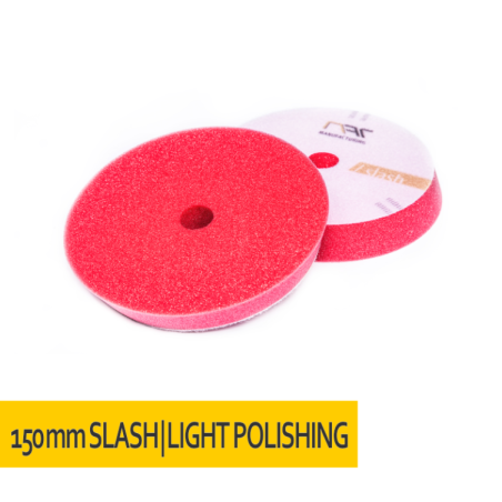 NAT Slash DA Red – średnio miękki pad polerski, czerwony – 133/148mm