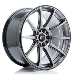 Japan Racing JR11 19x8,5 ET42 5x112 5x114,3 Hyper Black komplet + ceramika