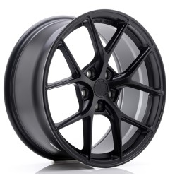 Japan Racing SL01 18x8 ET40 5x112 Matt Black komplet 4 sztuki + ceramika