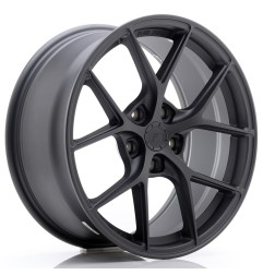 Japan Racing SL01 18x8 ET40 5x100 Matt Gun Metal komplet 4 sztuki ceramika