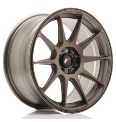 Japan Racing JR11 17x7,25 ET35 5x112 5x114,3 Matt Bronze komplet + ceramika