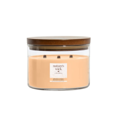 WoodWick Nature's Wick Bergamot & Neroli Duża Świeca Zapachowa 433g