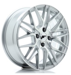 Japan Racing JR28 16x7 ET25 4x108 Silver Machined Face 4 sztuki + ceramika