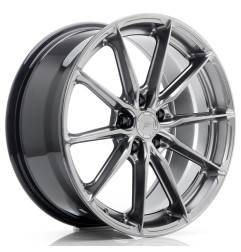 Japan Racing JR37 18x8 ET45 5x112 Hyper Black komplet 4 sztuki + ceramika