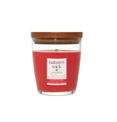 WoodWick Nature's Wick Redberry & Nutmeg Średnia Świeca 284g