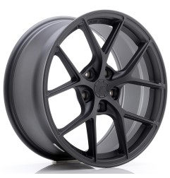 Japan Racing SL01 18x8,5 ET35 5x120 Matt Gun Metal komplet 4szt + ceramika