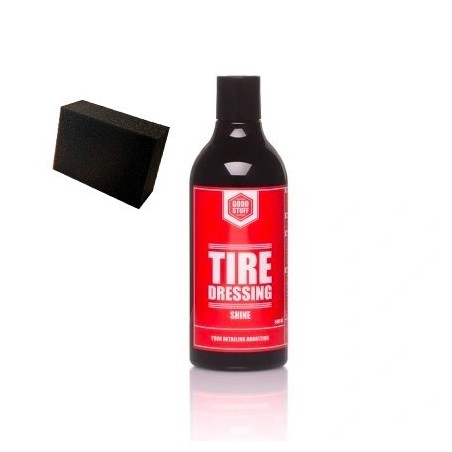 GOOD STUFF TIRE DRESSING SHINE 500 DO OPON POŁYSK + APLIKATOR