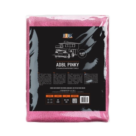 ADBL PINKY - Zestaw Mikrofibr Bezszwowych - 10szt.