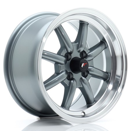 Japan Racing JR19 15x8 ET20 4x100 Gun Metal komplet 4 sztuki + ceramika