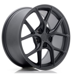Japan Racing SL01 17x8 ET35 5x100 Matt Gun Metal komplet 4 sztuki ceramika