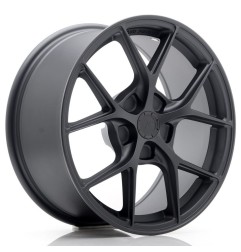 Japan Racing SL01 17x8 ET20-45 Blank Matt Gun Metal komplet 4szt + ceramika