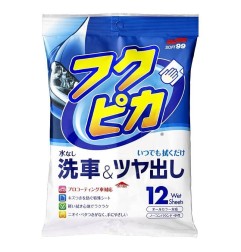 SOFT99 FUKUPIKA WASH&WAX WIPES Chusteczki