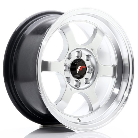 Japan Racing JR12 15x7,5 ET26 4x100 4x114,3 Hyper Silver komplet + ceramika