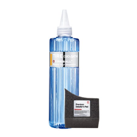 FIREBALL TIRE SATIN 500ml – hydrofobowy dressing do opon z SiO2, wykończenie satynowe